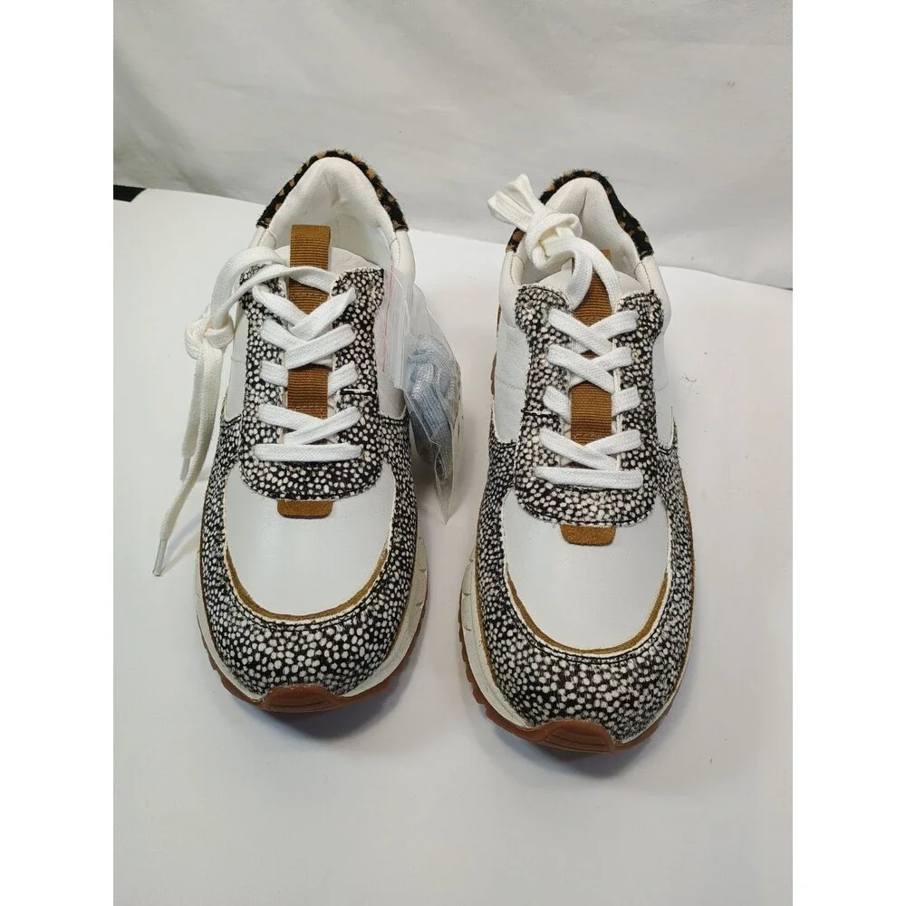 Madewell Kickoff Trainer sneakers Calf Hair Size 6 M Women